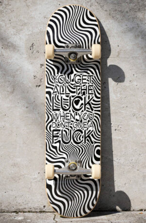 Statement Waves – Schablone für Mutige - 4 Größen