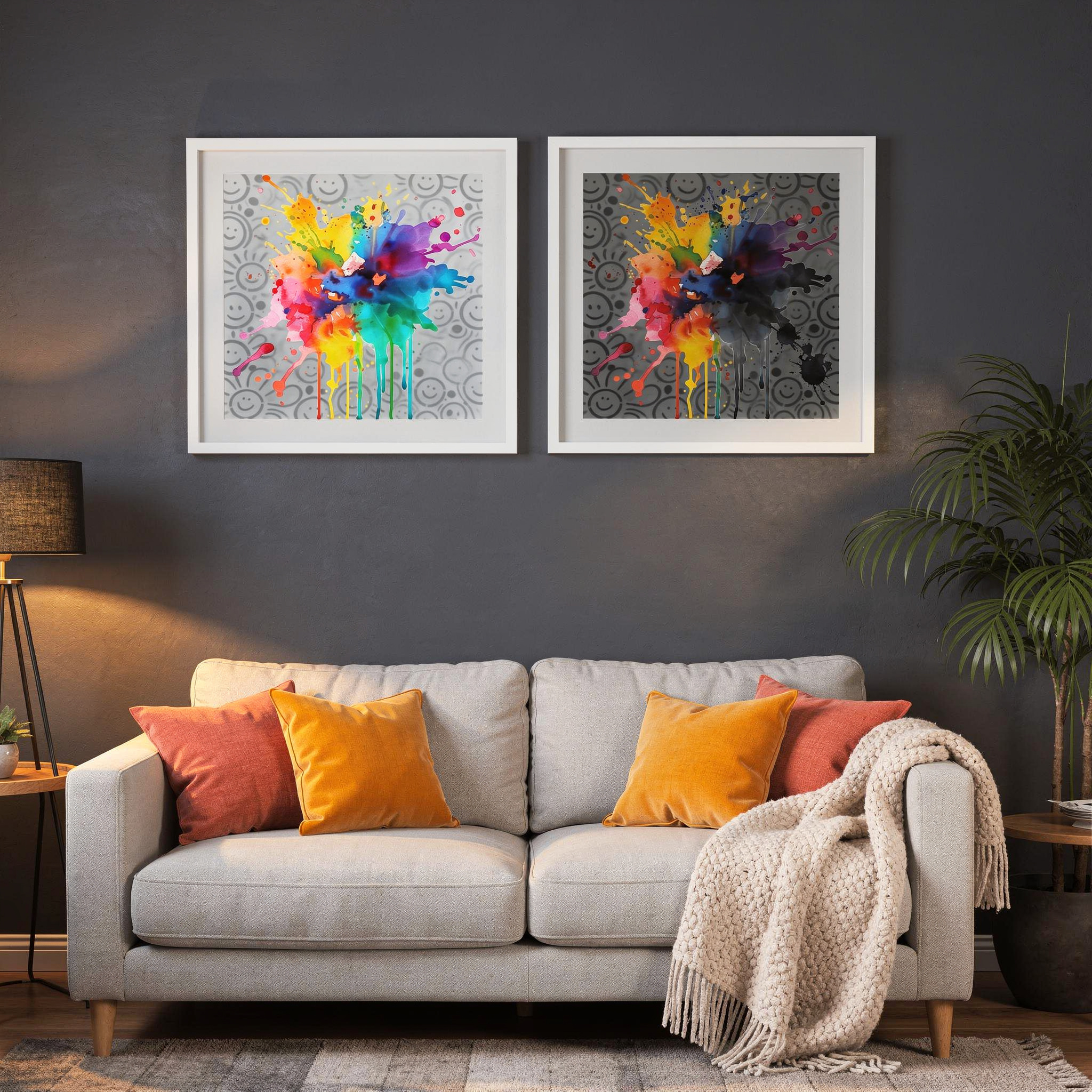 Happy Smiles – Gute Laune Muster - 4 Größen – Bild 6