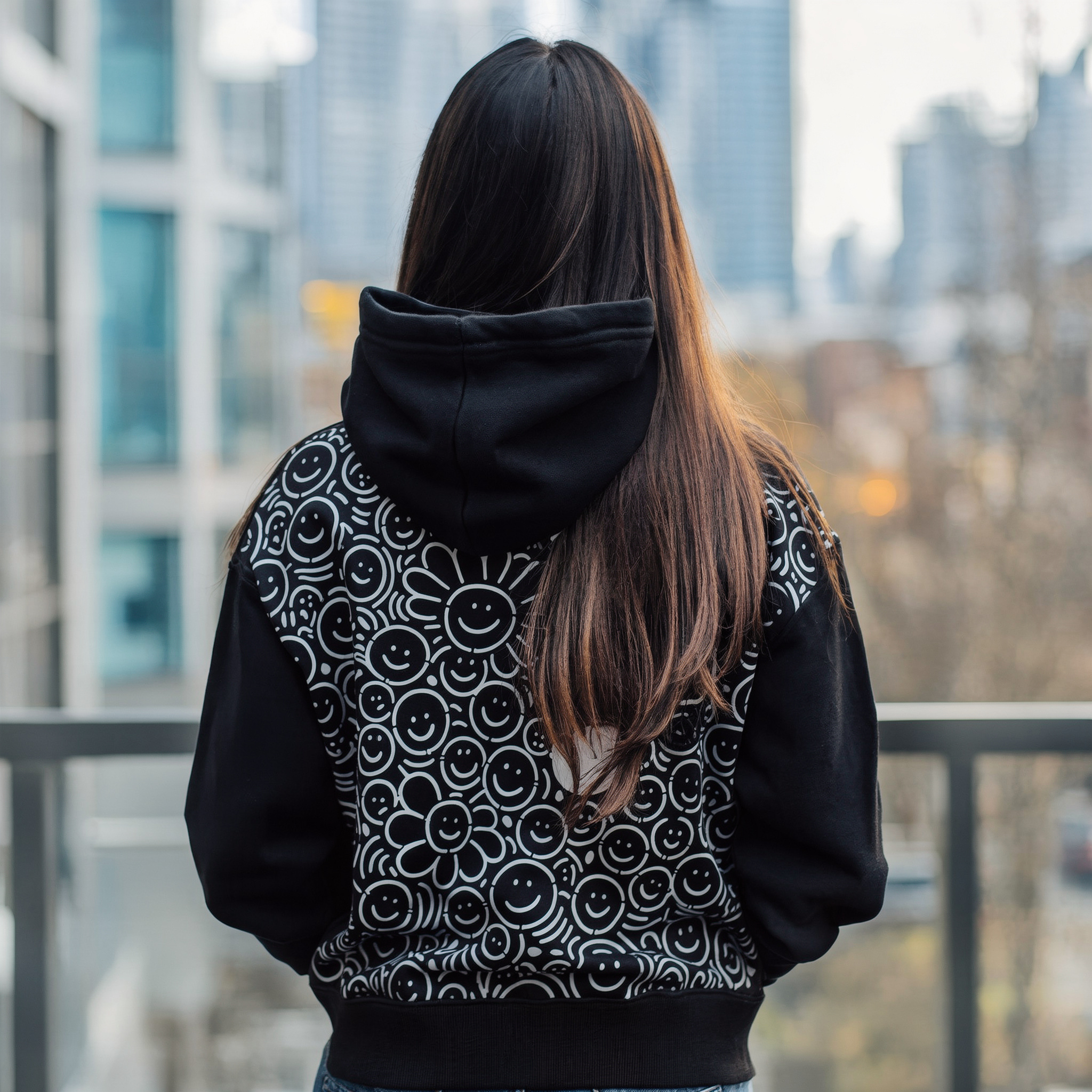 Happy Smiles – Gute Laune Muster - 4 Größen