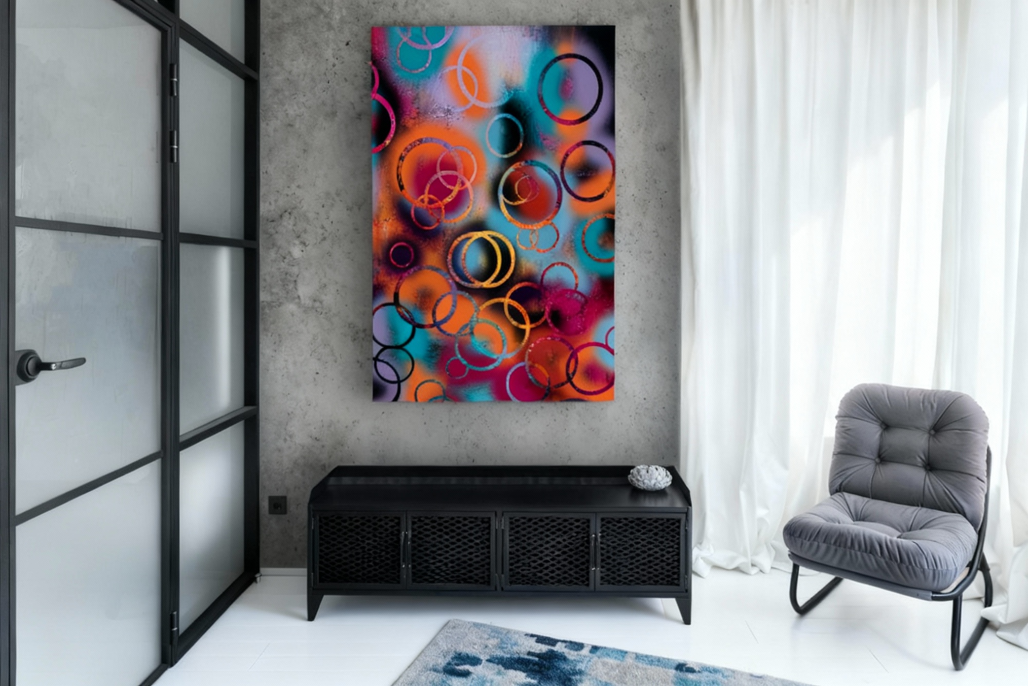 Bubbles Deluxe – Vielseitige Kreisstruktur - Schablonen Set – Bild 3