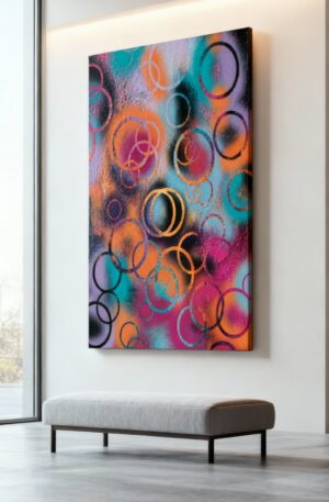 Bubbles Deluxe – Vielseitige Kreisstruktur - Schablonen Set