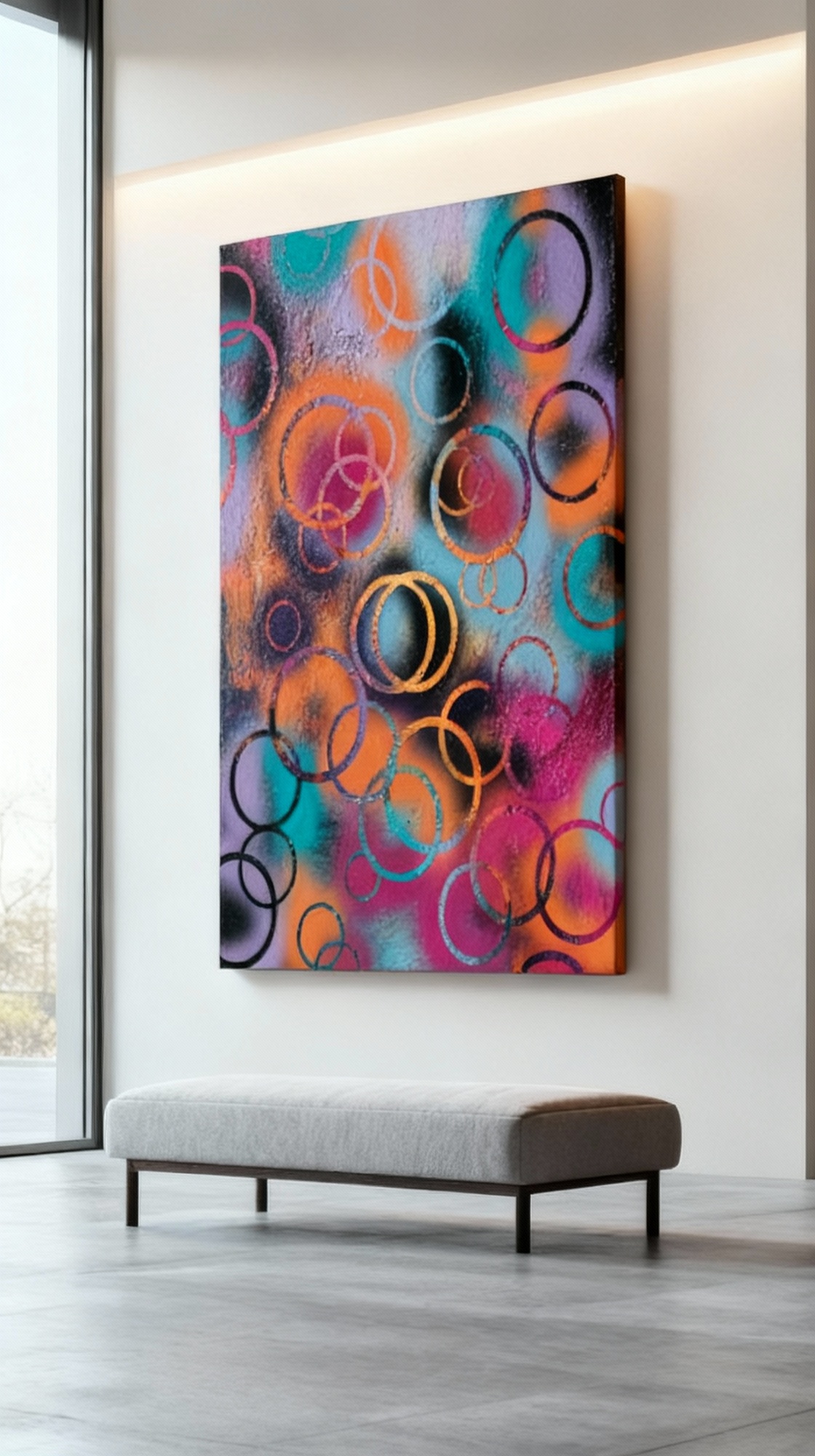 Bubbles Deluxe – Vielseitige Kreisstruktur - Schablonen Set