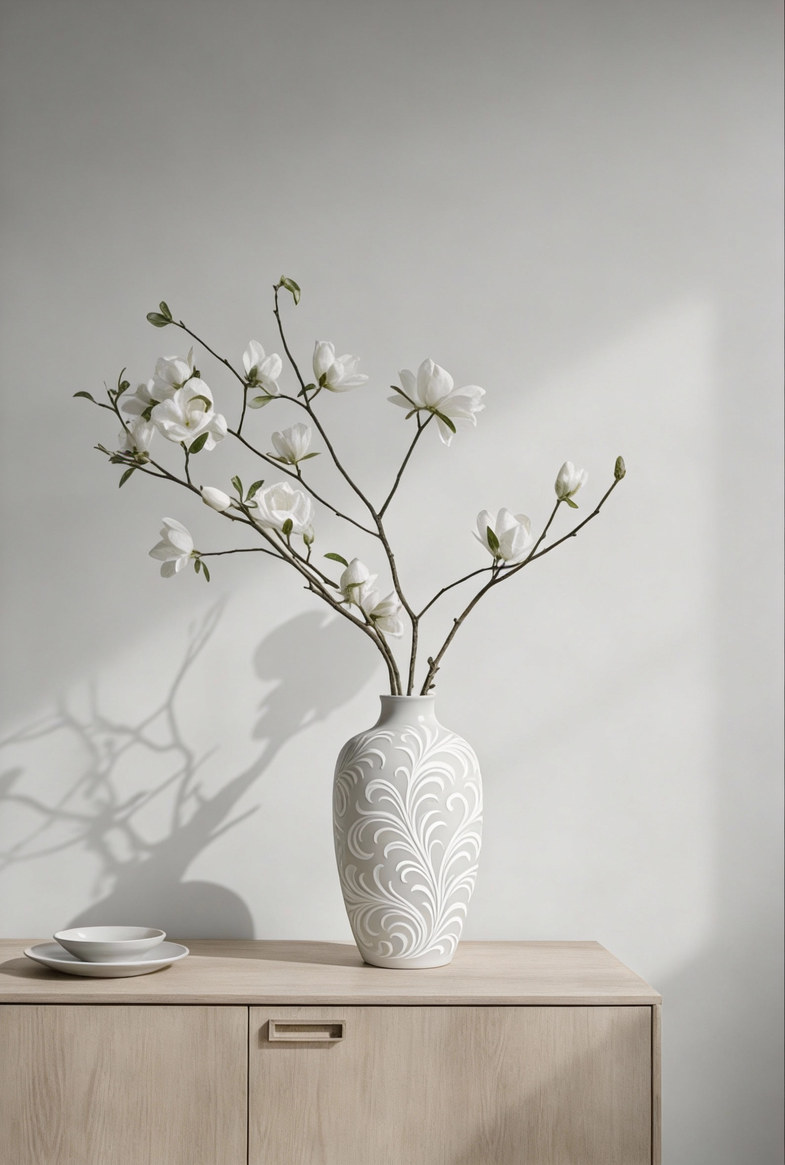 Selbstklebende Siebdruck-Schablone - „Elegance Mix – Florale & Ornamente für kreative Drucke“ – Bild 3